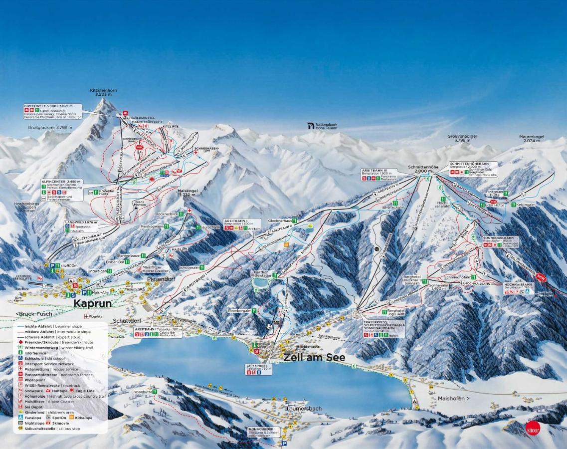 Alpinresort Kaprun 11 Luaran gambar